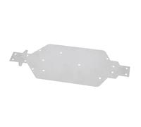 RC Piezas Coche Compatible con Racing PTG-2 1/10 RC, Piezas De Actualización Coche, Modificación, Accesorios Repuesto, Acero para Protección del Chasis