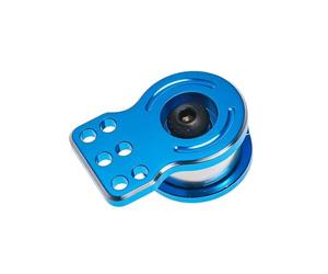 RC Piezas Coche Compatible con Tamiya CW-01 CW01 para Hornet Frog Lunch Box Monster para Beetle RC Piezas De Mejora De Coche Servo Brazo Servo Cuerno De Metal 25T(Blue)