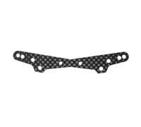 RC Piezas Coche Compatible con Tamiya DT04 Fighter NXGEN 58741 1/10 RC Piezas De Mejora Coche Patrón Fibra Carbono Soporte Suspensión Ligero