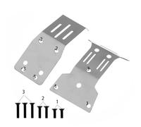 RC Piezas Coche Compatible con Tamiya Fighter NXGEN DT04 58741 1/10 RC Coche Piezas Upgrade Protección De Chasis En Aluminio Reforzada para Parte Inferior