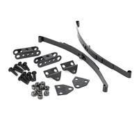 RC Piezas Coche Compatible con Tamiya para Axial 1/10 RC Piezas De Actualización De Coche 2X para Rock Crawler Duro para Hoja para Suspensión De Resorte Barra De Acero Inoxidable