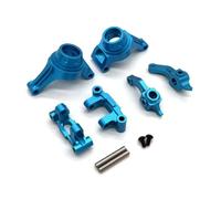 RC Piezas Coche Compatible con Tamiya para Hornet para EVO 58742 DT02 DT03 1/10 RC Piezas De Coche Copa De Dirección De Metal C para Asiento Copa Trasera 3 Uds(Blue)