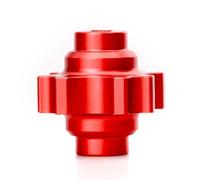 RC Piezas Coche Compatible con Tamiya para TT-02 para TT-02B TT-02D TT-02T RC Piezas De Actualización De Coche Bloque De Bloqueo Diferencial De Aleación De Aluminio 54649(Red)