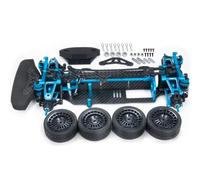 RC Piezas Coche Compatible con Tamiya para TT01 1/10 RC, Piezas De Actualización Coche para Kit Marco Chasis, Derrape En Carretera para Alto Rendimiento