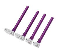 RC Piezas Coche Compatible con Tamiya para TT02 1/10 RC Actualización De Coche Modificación Accesorios Piezas Shell Cuerpo Montaje(Purple)