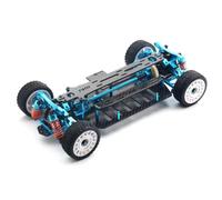 RC Piezas Coche Compatible con Tamiya para TT02 TT 02 1/10 RC En Derrape Carretera para Piezas De Automóviles Carreras Marco Patrón Fibra Carbono Aleación Aluminio Kit Modelo DIY