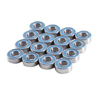 RC Piezas Coche Compatible con Tamiya para WR-02 RC Piezas De Actualización Coche Modificación Accesorios Repuesto 16 Uds Kit Rodamiento Sellado