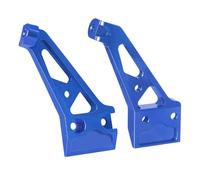 RC Piezas Coche Compatible con Tamiya The Bigwig 2017 1/10 RC Truck Car Upgrade Parts Torre De Choque Frontal De Aluminio/Amortiguador Stay(Blue)