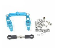 RC Piezas Coche Compatible con Tamiya TT 02 para TT02B 02BR 02S 1/10 RC On Road, Piezas De Mejora De Coche, Juego De Brazo De Dirección De Manivela De Rodamiento De Aleación De Aluminio