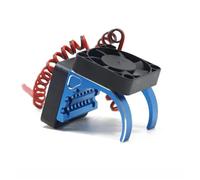 RC Piezas Coche Compatible con Traxxas para MAXX para Revo para Maxx 1/10 para Kraton para Typhon 1/8 RC Piezas De Coche Ventilador Dual Motor Refrigeración Disipador De Calor 42mm