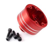 RC Piezas Coche Compatible con Traxxas para Mini para Maxx 1/16 RC Coche Piezas Upgrade Carcasa Diferencial para Universal Caja Diferencial(Red)