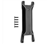 RC Piezas Coche Compatible con Traxxas para Mini para Maxx 1/16 RC Piezas De Actualización De Coche Accesorios Aleación De Aluminio para Refuerzo De Chasis para Kit De Asiento(Black)