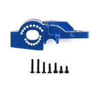 RC Piezas Coche Compatible con TRAXXAS para Mini para Maxx 1/18 RC Monster Truck, Piezas De Mejora, Cubiertas Caja Receptora Engranajes Aleación Aluminio 10777(Blue)