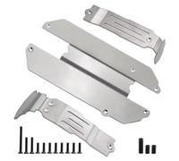 RC Piezas Coche Compatible con TRAXXAS para Mini para Slash 4X4 108164 1 1/16 RC Piezas De Actualización Coche Acero Inoxidable para Protector Chasis Placa Deslizamiento