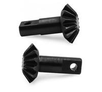 RC Piezas Coche Compatible con TRAXXAS para Revo para E-Revo para Summit RC Coche Piezas Upgrade Engranaje Salida Diferencial Acero Metal 13T 2pcs 5382X