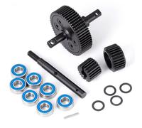 RC Piezas Coche Compatible con Traxxas para Slash 2WD 1/10 Piezas Upgrade Coche RC Kit Engranajes Rodamientos Caja De Cambios Metal Accesorios De Reposición