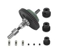 RC Piezas Coche Compatible con Traxxas para Slash 4X4 para Rustler 1/10 RC Piezas De Coche Engranaje Diferencial Acero Metálico 32P Juego Piñón 15T 17T 19T 6878