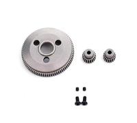 RC Piezas Coche Compatible con Traxxas para Slash para Stampede para Rustler para Bandit 1/10 RC Piezas De Coche Metal 86T Engranaje Recto Piñón 19T 21T