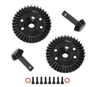 RC Piezas Coche Compatible con Traxxas para Summit para E-revo 1/10 RC Piezas De Coche 37T 13T Engranaje Diferencial De Acero Engranaje Piñón 5379X 5679R