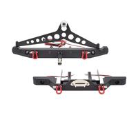 RC Piezas Coche Compatible con Traxxas para TRX-4 para Defender para Axial para SCX10 II III Crawler 1/10 RC Parachoques Delantero De Aleación De Aluminio