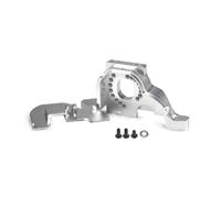 RC Piezas Coche Compatible con Traxxas para TRX-4 para TRX4 T4 1/10 RC Crawler Piezas De Mejora Montaje Motor Integrado Aluminio Disipador Calor Parte #8290(Silver)