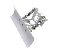 RC Piezas Coche Compatible con Traxxas para TRX4M para Bronco para Defender 1/18 RC Crawler Car Piezas De Actualización, Pala Quitanieves Ajustable De Aluminio, Pala para Arena(Silver)