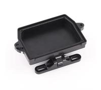 RC Piezas Coche Compatible con Traxxas para X-MAXX 6S 8S para XRT 1/5 1/6 RC Piezas De Actualización Coche Dispositivo Metal Caja Receptora Cubierta Cable(Black)