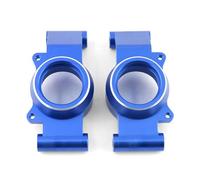 RC Piezas Coche Compatible con Traxxas para X-Maxx Xmaxx 6S 8S 1/5 RC Camión Monster Piezas Upgrade 2pcs Soporte Eje Trasero Metálico(Blue)