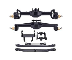 RC Piezas Coche Compatible con TRX4M 1/18 RC + Ejes Piezas De Mejora Orugas Portal CNC para Diamante 10mm Soporte Servo Y Enlaces
