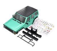 RC Piezas Coche Compatible con TRX4M para Bronco para Defender 1/18 RC Coche Piezas Kit Carrocería Hardtop Distancia Entre Ejes 6,10 Pulgadas con Parachoques Delantero Y Trasero(Green)