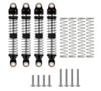 RC Piezas Coche Compatible con TRX4M Piezas De Mejora Coche 1/18 RC, Accesorios Repuesto, Amortiguador Aceite Rosca Larga 59MM(Black)