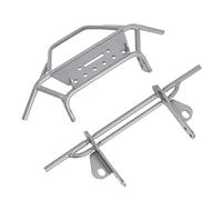 RC Piezas Coche Compatible con Vanquish VS4-10 para Phoenix 1/10 RC Coche Piezas Upgrade Parachoques Delantero Y Trasero De Aleación De Titanio Ultra Dura Barra Antivuelco Soldada A Mano