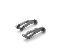 RC Piezas Coche Compatible con WLtoys 184011 A949 A959 A969 A979 K929 Piezas Upgrade Coche RC Soporte Alerón Trasero Metal Modificación(Gray)