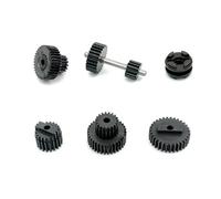 RC Piezas Coche Compatible con WPL B1 B24 B16 B36 C24 1/16 4WD 6WD RC Coche Piezas Upgrade - 1 Juego De Engranajes Metálicos