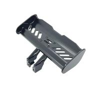 RC Piezas Compatible con WLtoys 1/14 1/12 Control Remoto Coche Mejora Modificación Accesorios Cola Metálica Soporte Aleta De(Gray)