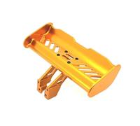 RC Piezas Compatible con WLtoys 1/14 1/12 Control Remoto Coche Mejora Modificación Accesorios Cola Metálica Soporte Aleta De(Yellow)