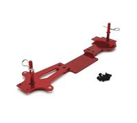 RC Piezas Compatible con WLtoys 144016 144018 144001 144002 144010 1/14 RC Coche Mejora Accesorios Metal Segundo Piso(Red)