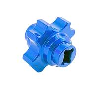 RC Piezas Para TAMIYA 1/10 54649 Para TT-02/B/T/D Bloqueo Diferencial Aleación Aluminio RC Accesorios Actualización Coche(Blue)