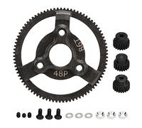 RC Pinion Spur Gear Set 48P 86T | Hardened Steel for Slash 2WD 1/10 | 19T 20T 21T Replacement Gears/RC Car Upgrades/Long - Lasting Metal Transmission