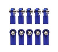RC Reemplazar Accesorios para Arrma para Granite para Senton para Vorteks para Typhon para Rock 1/10 RC Piezas Mejora Coche Varillas Amarre Metal Conjunto Enlaces(Blue,10pcs)