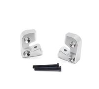 Rc Reemplazar Accesorios Para El Año Fiscal Para WLtoys 12423 12427 12428 12429 Metal Mejora Coche RC Luz Principal Viga Fijación Piezas Control Remoto Coche Accesorios(Silver)