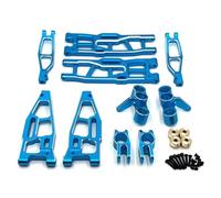 RC Reemplazar Accesorios para FSR para Tank Sharks para Cheetah para Atom Leopard para Thunder 1/8 Kit De Piezas Actualización Metal para Brazo Oscilante Copa Dirección Trasera RC Car(Blue)