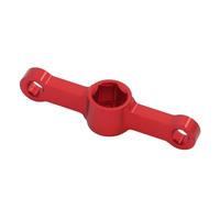 RC Reemplazar Accesorios para M3/M4/M5 Hélices con Tuercas Seguridad 2204 Sin Escobillas Tapa Bala Motor Desmontaje Rápido Herramienta Llave Inglesa Cuadróptero RC Dron FPV(Red)