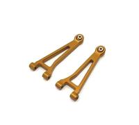 Rc Reemplazar Accesorios Para MJX 1/14 14209 14210 Actualización De Metal Accesorios Control Remoto Modificados Delanteros Brazo Oscilante(Yellow)