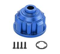 RC Reemplazar Accesorios para Traxxas para MAXX para Slash 1/10 para 2.0 para WIDEMAXX 1/8 Caja Diferencial De Metal Carcasa Piezas Actualización Coche RC Accesorios(Blue)