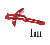 RC Reemplazar Accesorios para TRAXXAS para MAXX para Slash 1/8 1/10 Soporte De Chasis Delantero Metal 8921 Accesorios Piezas Actualización Coche RC(Red)