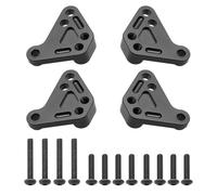 RC Reemplazar Accesorios para Traxxas para MAXX V2 89086-4 para WideMaxx 1/10 Amortiguador Delantero Trasero De Metal con Soporte Montaje Inferior Piezas Actualización