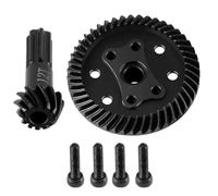 RC Reemplazar Accesorios para Traxxas para Mini para Maxx 2S 1/16 RC Mejora Coche Piezas 40Cr Acero 47 + 12T Transmisión Trasera Delantera Accesorios Engranaje Diferencial(Front)