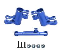 RC Reemplazar Accesorios para Traxxas para Mini para Maxx para Mini para XRT Monster Truck Aleación Aluminio Bellcranks Conjunto Dirección 10743 Piezas Actualización Coche RC Accesorios(Blue)