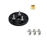 RC Reemplazar Accesorios para TRAXXAS para Nitro para Slash para Rustler T-maxx 4142 4146 3281 Volante De Metal Embrague Campana Conjunto RC Mejora De Coche Accesorios De Piezas(Black)